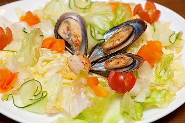 Image showing Seafood salad