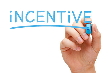 Image showing Incentive Blue Marker