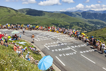 Image showing Road of Le Tour de France