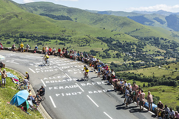 Image showing Road of Le Tour de France