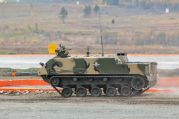 Image showing Airborne tracked armoured personnel carrier