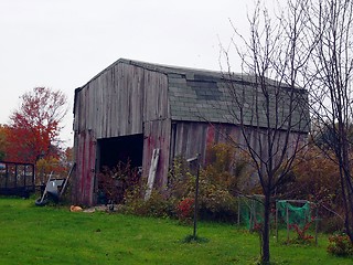 Image showing Autumn Barn