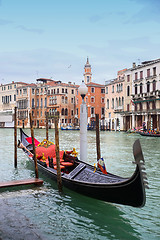 Image showing Gondola in Venice