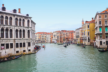 Image showing Water canal in Venice