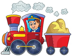 Image showing Image with train theme 2