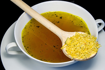 Image showing instant chicken noodle soup