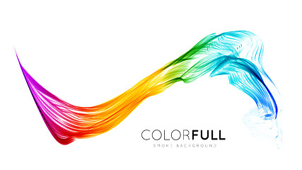 Image showing Abstract colorful background. 