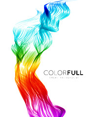 Image showing Abstract colorful background. 