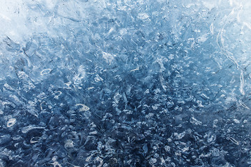 Image showing Solid ice background