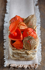 Image showing red Physalis fruits