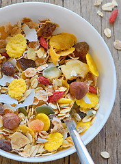 Image showing muslin cereal