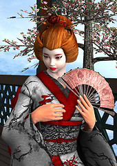 Image showing Geisha