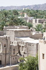 Image showing View from fort Nizwa