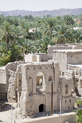 Image showing View from fort Nizwa