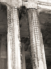 Image showing Bridge Pillars