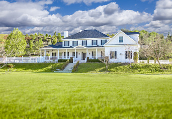 Image showing Beautiful Custom Built Home Facade