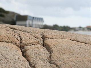 Image showing The cliffs of the Swedish West Coast