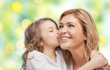 Image showing happy mother and daughter hugging