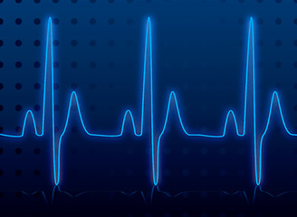 Image showing heartbeat glow