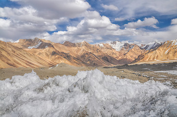 Image showing Ice crystals in Tajikistan