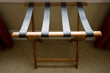 Image showing Luggage Stand, Boutique Hotel