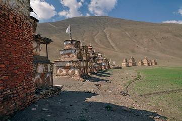 Image showing Buddhist shrines