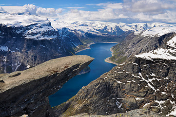 Image showing Trolltunga, Norway 