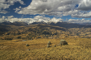 Image showing Cordillera Negra in Peru