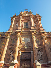 Image showing San Filippo Neri church in Chieri