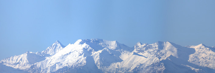 Image showing Alps mountains