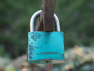 Image showing Love lock