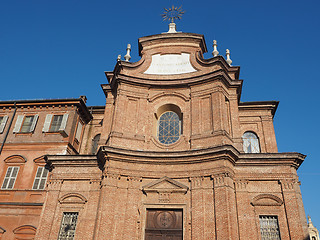 Image showing Church of Sant Antonio meaning St Anthony in Chieri