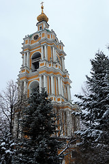 Image showing Bell tower of the temple