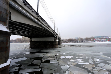 Image showing Novospassky bridge