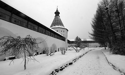 Image showing tower of the monastery