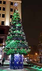 Image showing Green Christmas tree 