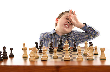 Image showing Chess - bad move