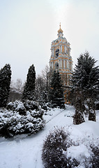 Image showing Bell tower of the temple