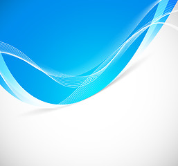 Image showing Blue background