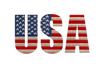 Image showing USA flag