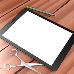 Image showing Blank tablet