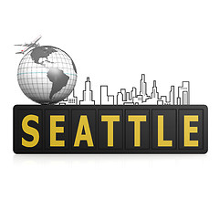 Image showing Seattle city