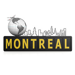 Image showing Montreal city