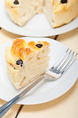 Image showing blueberry bread cake dessert 