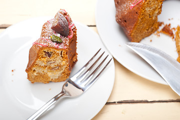 Image showing chestnut cake bread dessert