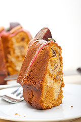 Image showing chestnut cake bread dessert