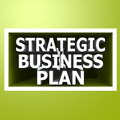 Image showing Strategic business plan