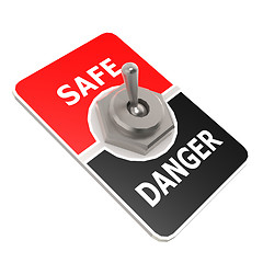 Image showing Safe toggle switch