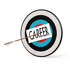 Image showing Arrow career and board