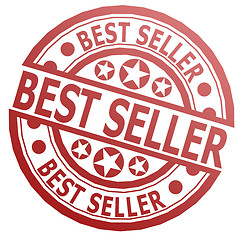 Image showing Best seller stamp